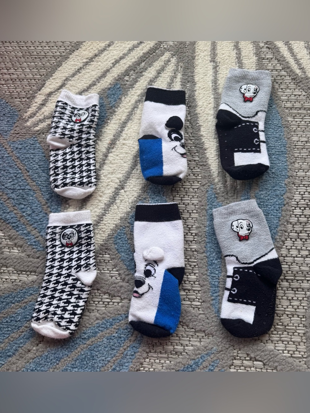 Disney Baby 101 Dalmatians 3 Pair‎ Baby Grippy Socks